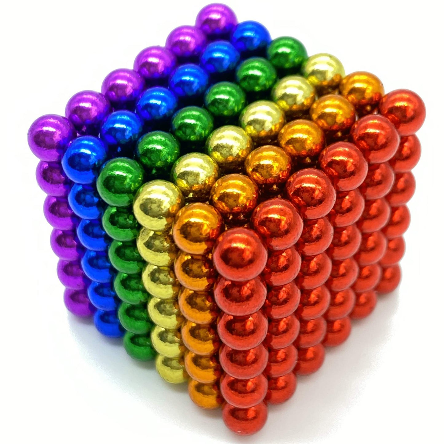 Bolas magneticas de colores para figuras creativas