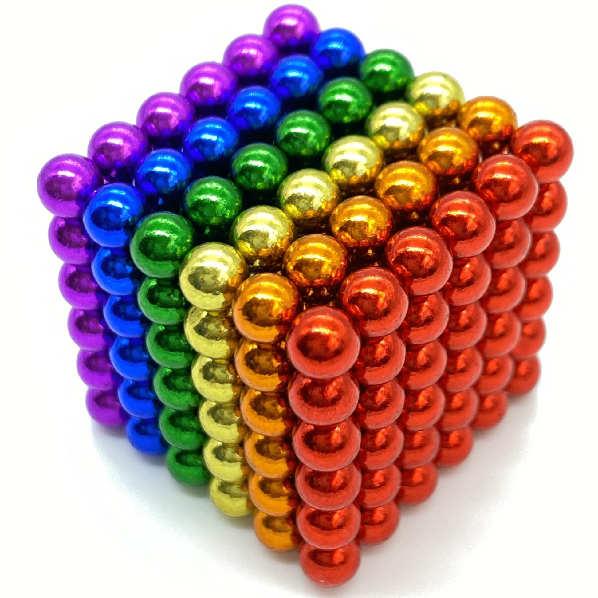 Bolas magneticas de colores para figuras creativas