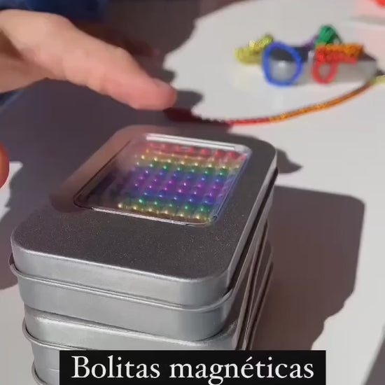 Descubre estas bolitas magneticas. El juguete viral de los peques